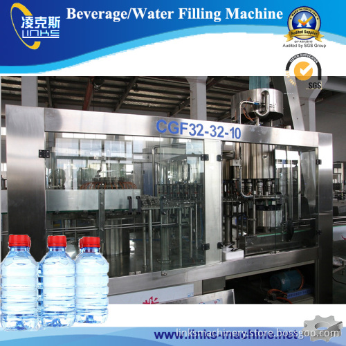 Automatic 3 in 1 Water Bottle Filling Machine